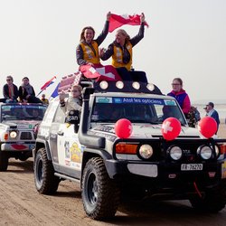 L'arrivée triomphante des Gazelles