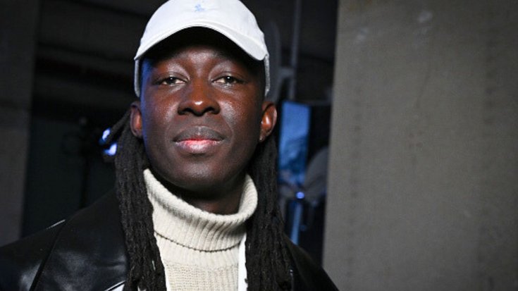 Mory Sacko au défilé Bluemarble Menswear à Paris en 2024