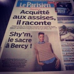 Shy'm:Merci a l'équipe du Parisien qui est venue aux nouvelles hier 