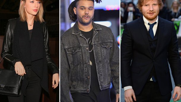 Taylor Swift, The Weeknd, Ed Sheeran: les nominations des Grammy Awards 2016