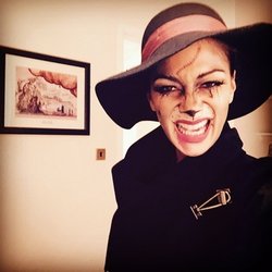 Nicole Scherzinger: Last night #Cats opening preview night! Leaving the show still in character...