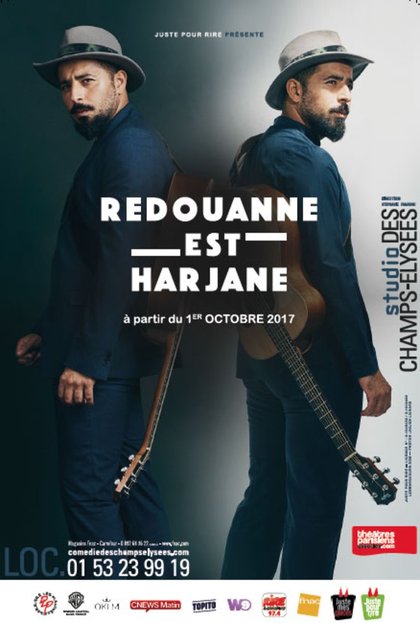 Redouanne est Harjane au studio des champs élysées affiche