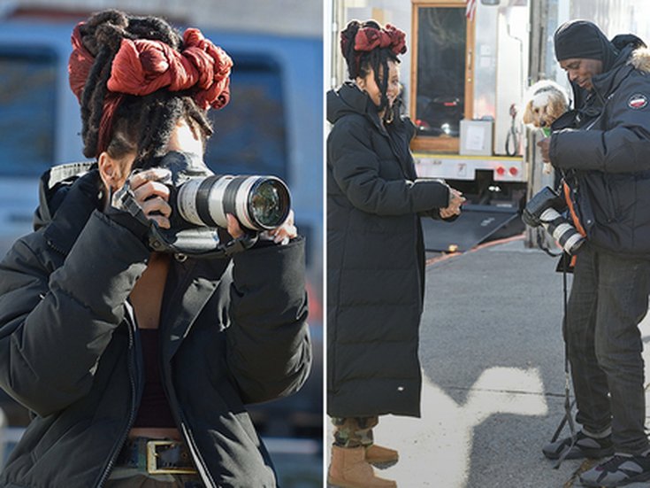 Rihanna passe à la photographie le 22 novembre 2016