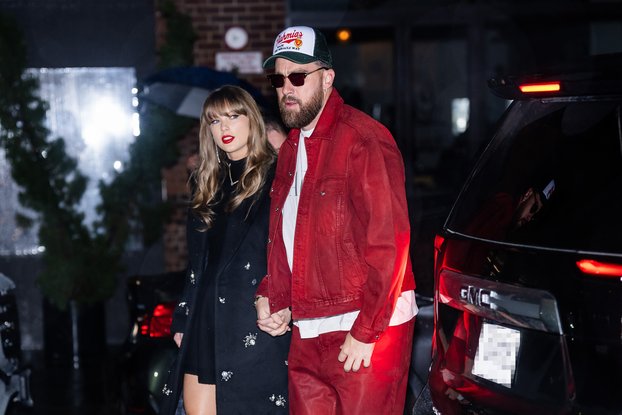 Taylor Swift et Travis Kelce à New York (2024)