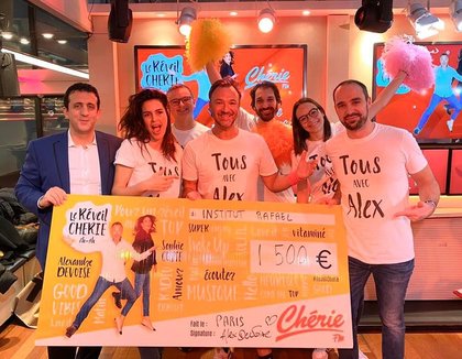 Le Réveil Chérie récolte 1500€ en faveur de la recherche contre le cancer !
