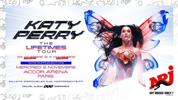 Katy Perry annonce un concert à Paris en 2025