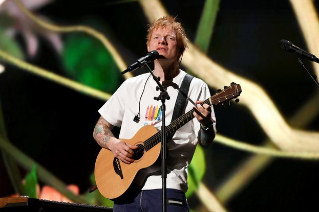 Ed Sheeran au iHeartRadio Music Festival 2025