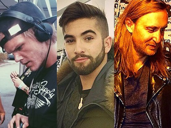 David Guetta, Avicii et Kendji Girac