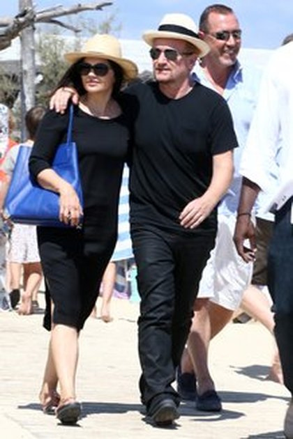 Bono en vacances à Saint Tropez!