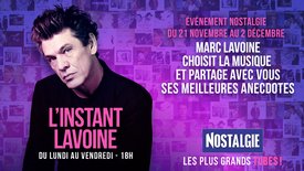 L'Instant Lavoine sur Nostalgie !