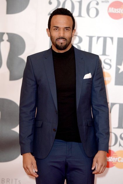 Craig David arrive aux Brit Awards 2016
