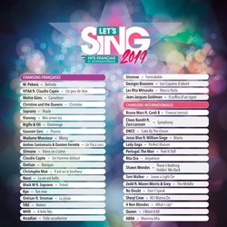 La playlist complète du jeu Let's Sing 2019