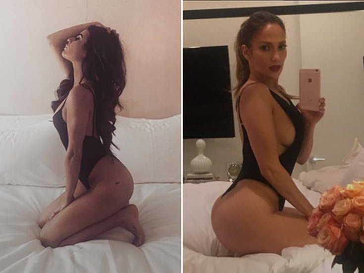 Lea Michele et Jennifer Lopez