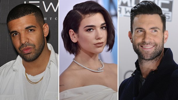 Drake, Dua Lipa, Maroon 5...:les artistes les plus écoutés de l'été 2018