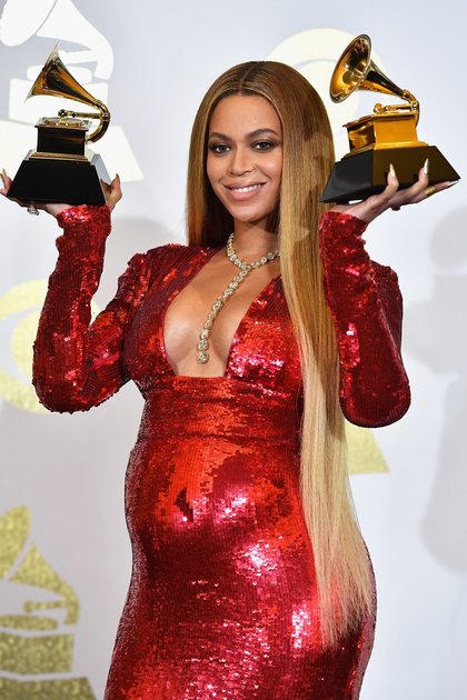 Beyoncé a dévoilé son baby bump et gagné deux Grammy Awards en 2017