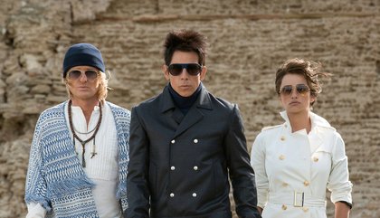 Owen Wilson (Hansel), Ben Stiller (Derek Zoolander) et Penelope Cruz (Valentina Valencia)