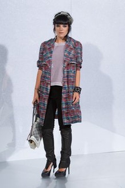 Lily Allen - photocall pour Chanel - 2014 - Grand Palais, Paris - 2014