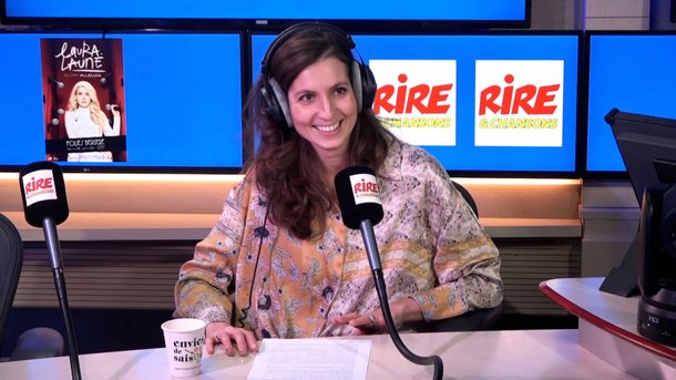 Marine Leonardi à Laura Laune : "Laura Laune, je suis très heureuse que vous soyez notre invitée, parce que vous avez les cheveux et la carrière que j’aimerais avoir ..."