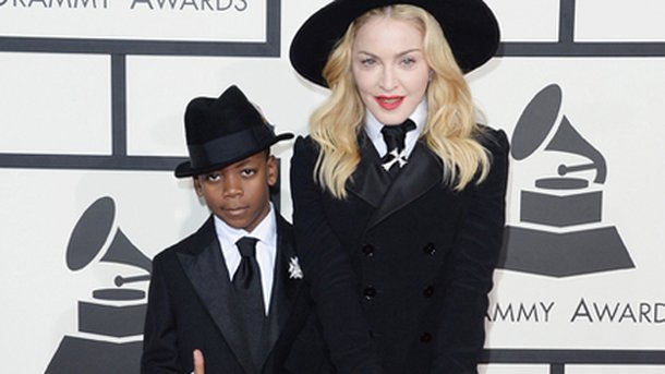 Madonna : avec son fils aux Grammy Awards !