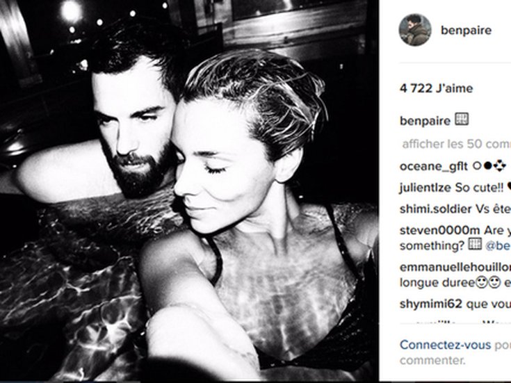 Shy'm et Benoit Paire