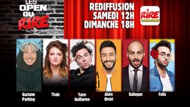 Les Open du rire - Diffusion samedi à 12h et dimanche à 18h