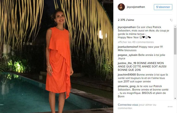 Joyce Jonathan Instagram 2017