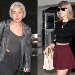 Miley Cyrus et Taylor Swift 