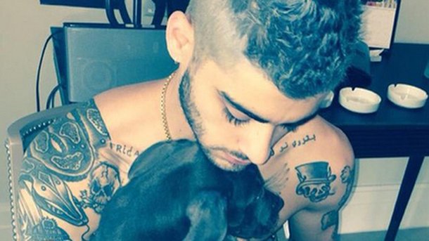Zayn Malik super sexy en mode bad boy!
