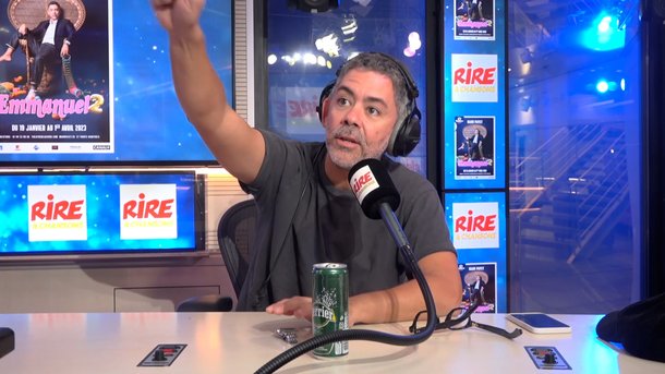 La question de Mathieu Ouillon à Manu Payet sur sa peur depuis toujours ... en avion !