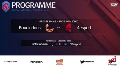 La Grosse Ligue - League Of Legends : Petite finale et grande finale