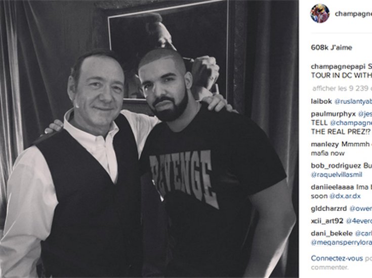 Drake et Kevin Spacey