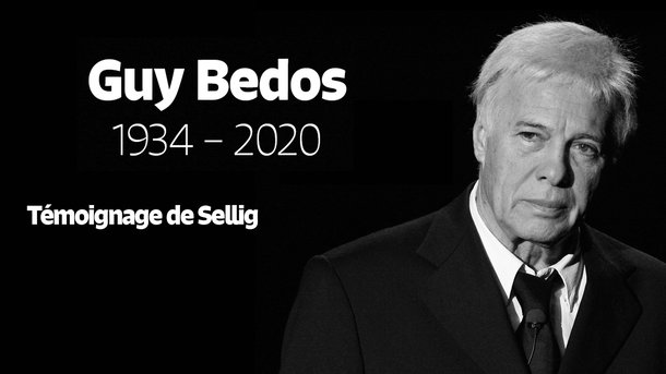Hommage à Guy Bedos - Le témoignage de Sellig "Pour moi, Guy Bedos, ça représente un pilier de l'humour français !"