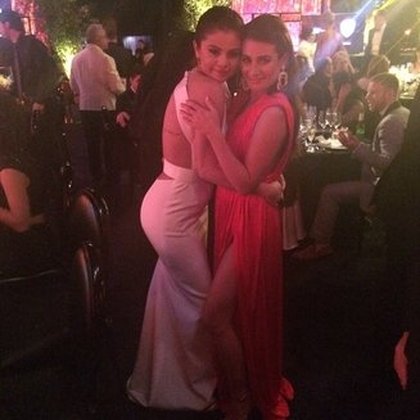 Lea Michele : I just love her so much ❤️ @selenagomez #GoldenGlobes2015