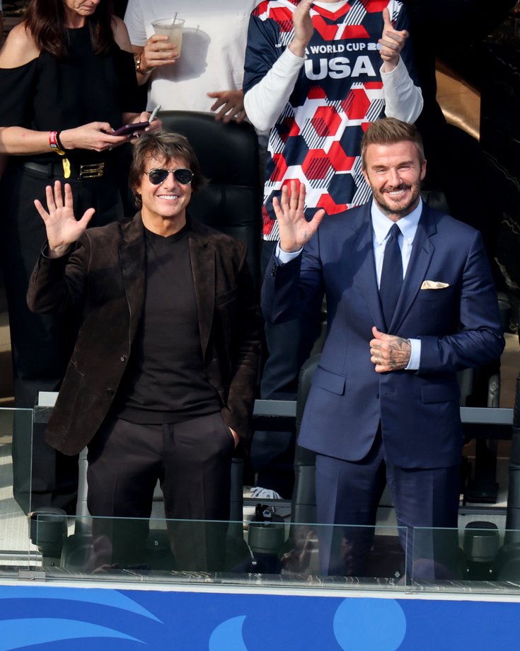 David Beckham & Tom Cruise à Los Angeles (12/06/2026)