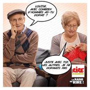 Les deux anciens qui discutent