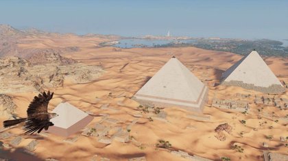 Les pyramides dans Assassin's Creed Origins