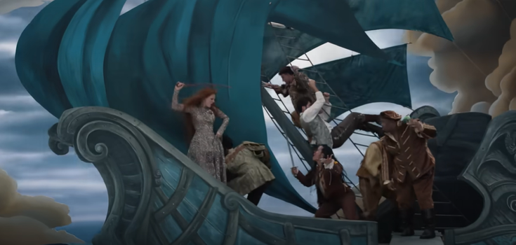 Capture d'écran du clip de Taylor Swift "The Fate of Ophelia"