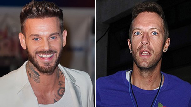 M Pokora au concert de Coldplay