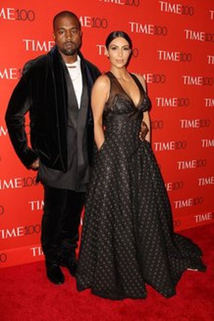 Kanye West et Kim Kardashian @ Time 100 Gala