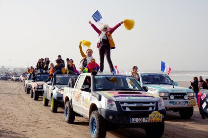 L'arrivée triomphante des Gazelles