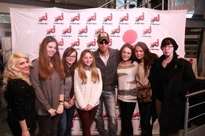 Lundi 3 février 2014 avec Enrique Iglesias