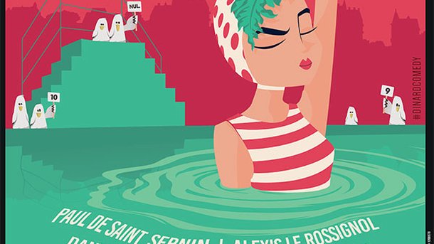 Jeu concours - Dinard Comedy Festival 26ème édition - Un séjour pour deux personnes du 1er mai 2025 au 3 mai 2025 à gagner -
