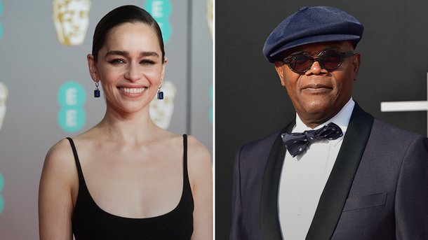 Emilia Clarke et Samuel L. Jackson aperçus sur le tournage de «Secret Invasion»