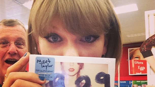 Taylor Swift : déjà des records de ventes pour "1989"!