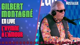 Gilbert Montagné en live : L'hymne à l'amour