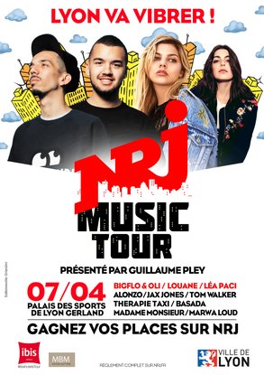 NRJ Music Tour Lyon 2018
