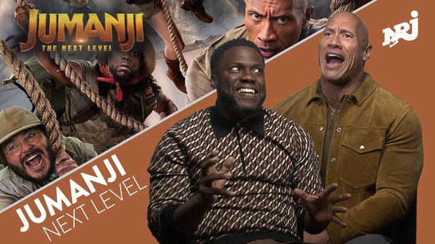 Dwayne Johnson, Kevin Hart, Jack Black … : les acteurs de Jumanji se confient à NRJ !