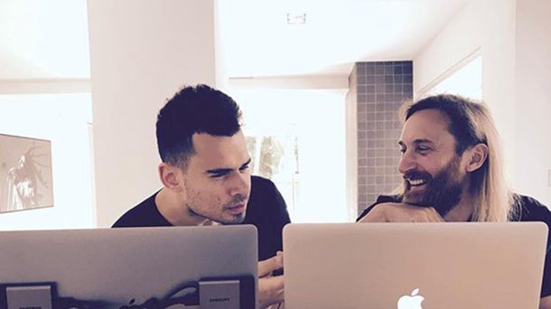 David Guetta bosse avec Afrojack