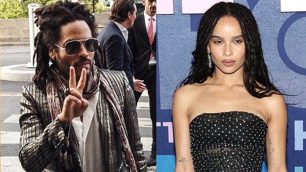 Lenny Kravitz a marié sa fille Zoë à Paris!