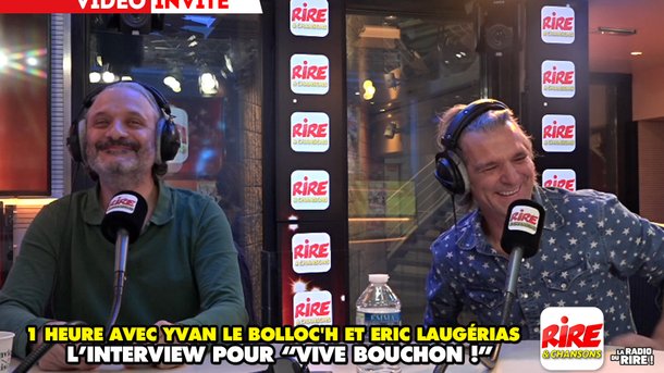 L'interview de Yvan Le Bolloc’h et Eric Laugérias sur la pièce "Vive Bouchon"